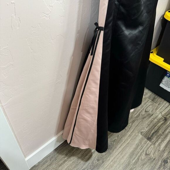 Scott McClintock for Gunne Sax black and pink formal dress - Picture 3 of 10